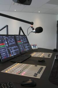 studio d'enregistrement radio